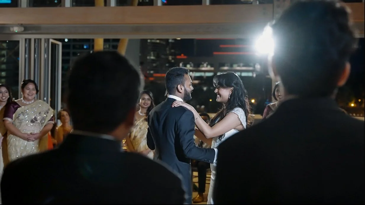 A wedding along the Tampa Riverwalk, filmed by Labif Filmhouse